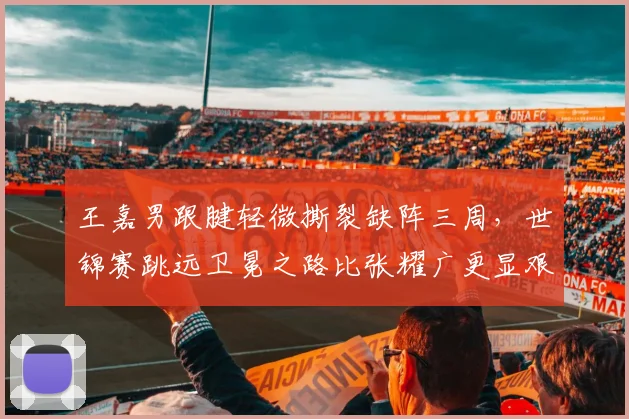 王嘉男跟腱轻微撕裂缺阵三周,世锦赛跳远卫冕之路比张耀广更显艰难